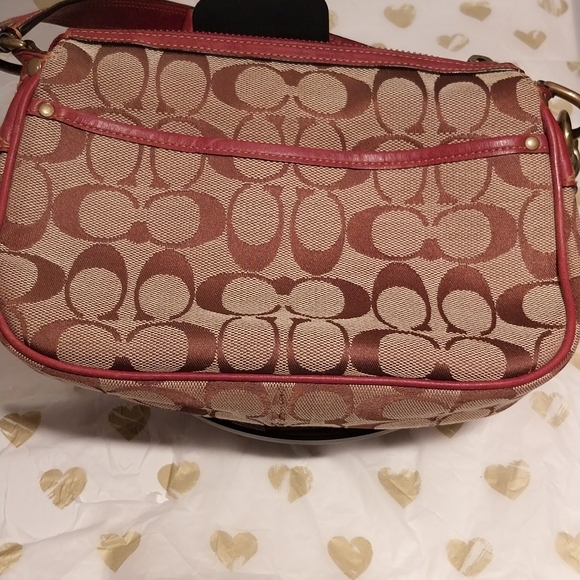 Vintage Coach Legacy Signature Leather and Suede Handbag - Picture 6 of 17